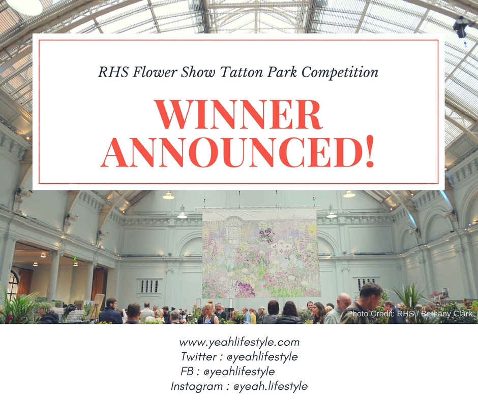 RHS Flower Show Tatton Park Contest Winner