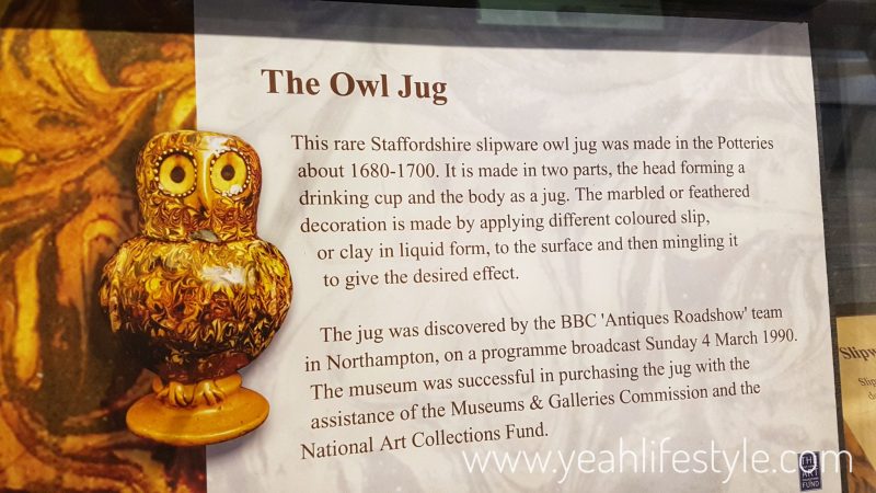 Hanley-Museum-Kids-Activity-Stokeontrent-Staffordshire-Blogger-Travel-Owl-Jug