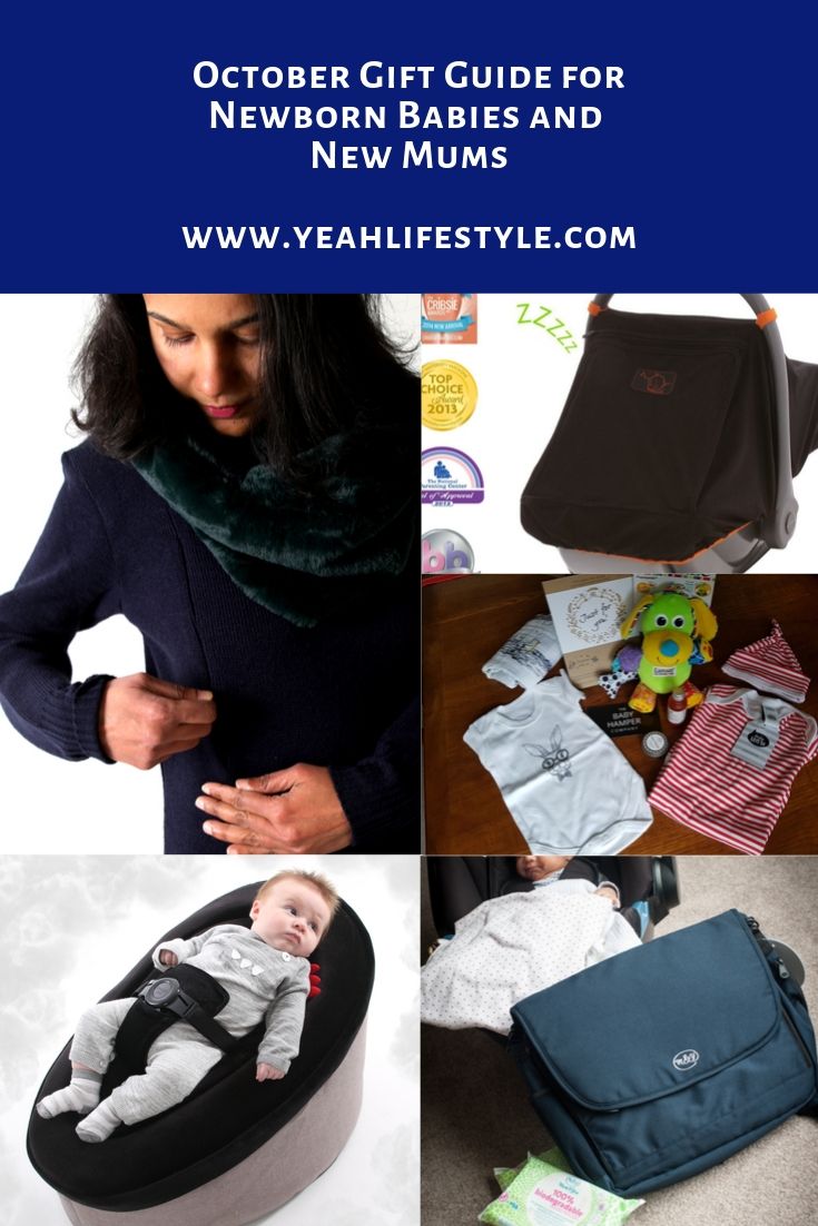 October Gift Guide for Newborn Babies and New Mums
