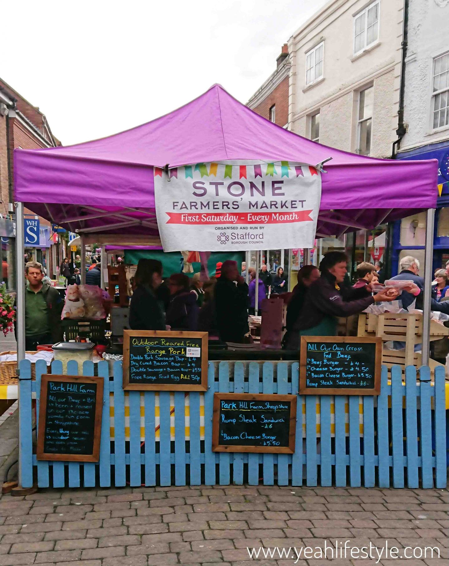Day out at the Stone Food and Drink Festival 2019 in Stone, Staffordshire