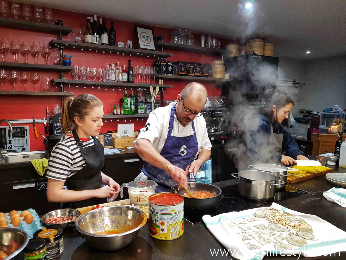 Food Sorcery Cookery and Barista School - Pasta Making Class