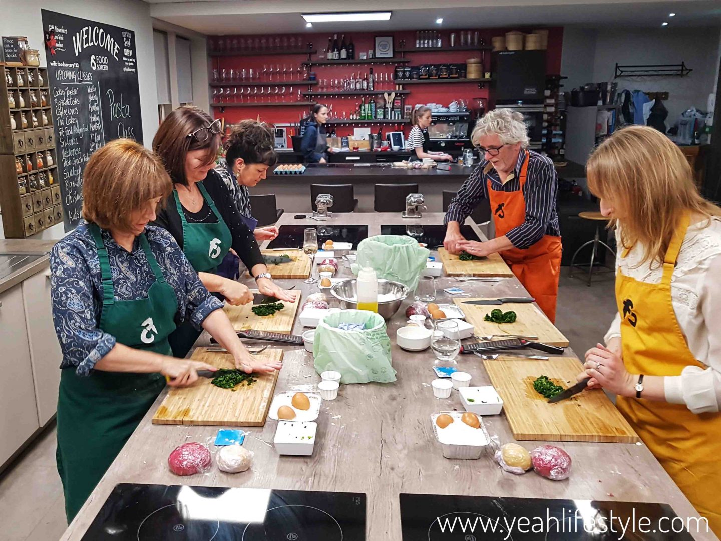 Food Sorcery Cookery and Barista School - Pasta Making Class