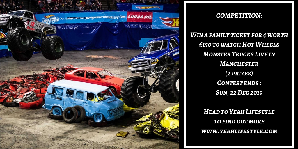 Giveaway: Hot Wheels Monster Trucks Live in Manchester