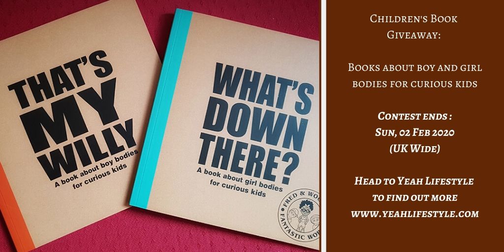 Children's Book Review & Giveaway: Books about boy and girl bodies