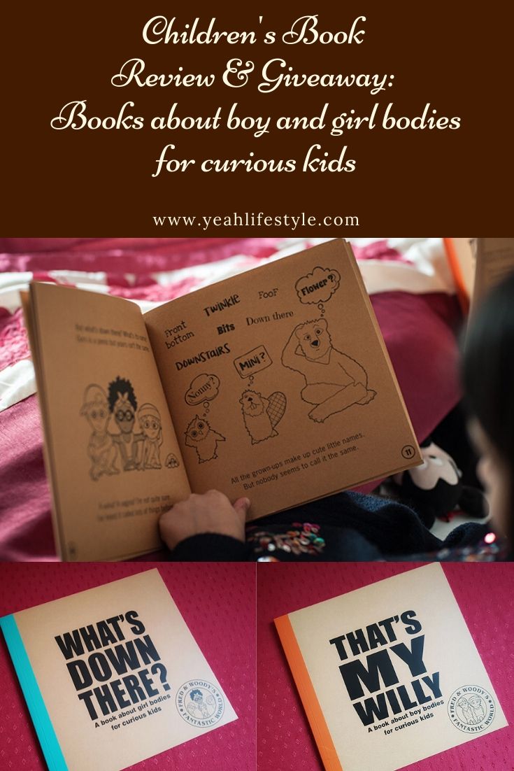 Children's Book Review & Giveaway: Books about boy and girl bodies