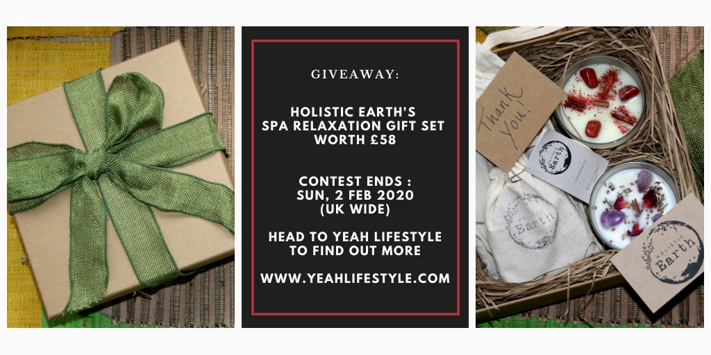 Review & Giveaway: Holistic Earth's Spa Relaxation Gift Set