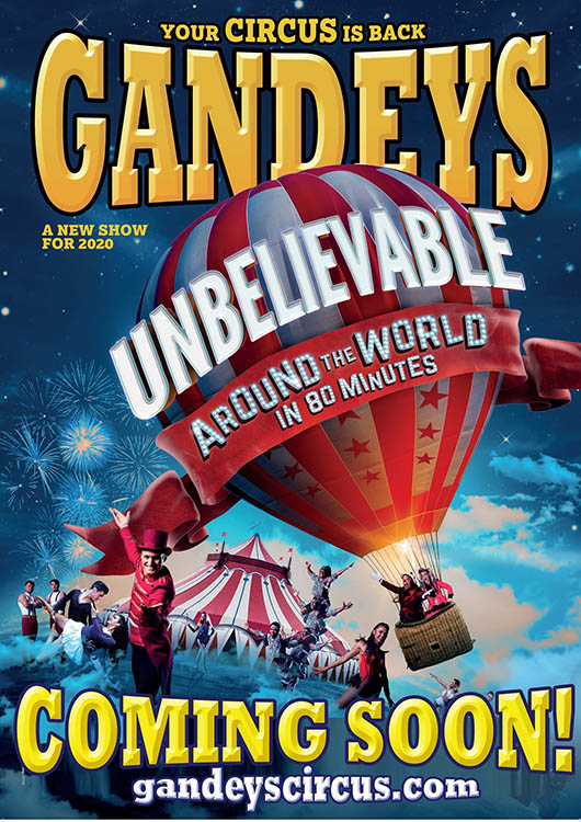 Gandeys Circus 2020 comes to Newcastle-under-Lyme