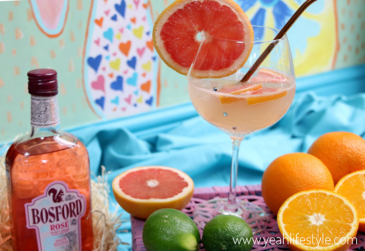 Review: Bosford Rosé Premium Gin & Dartington Swarovski Glasses