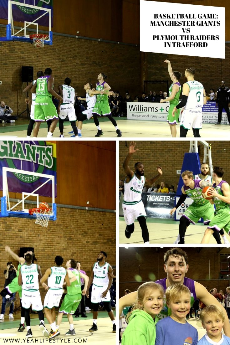 Basketball Game: Manchester GIANTS vs Plymouth in Trafford