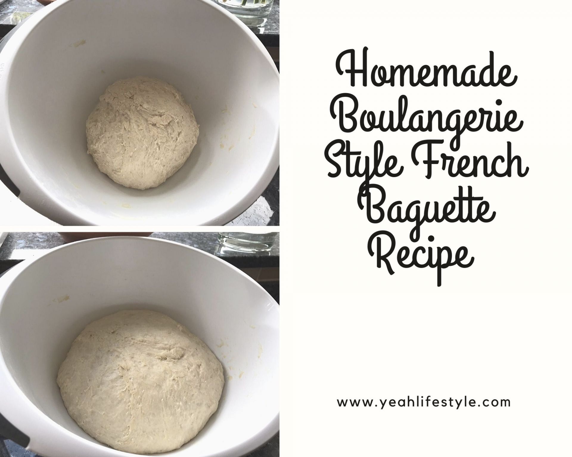 Homemade Boulangerie Style French Baguette Recipe 
