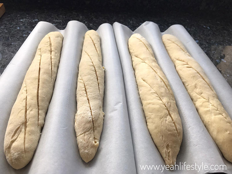 Homemade Boulangerie Style French Baguette Recipe 