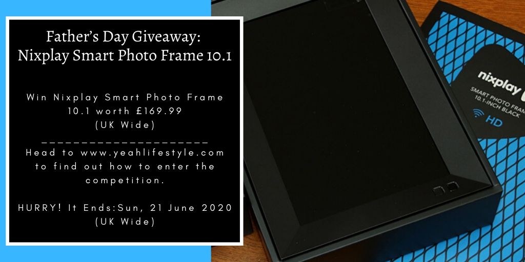 Father’s Day Giveaway & Review: Nixplay Smart Photo Frame 10.1