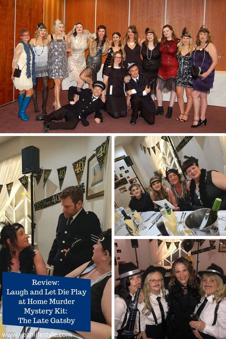 Review: Laugh and Let Die Play at Home Murder Mystery Kit: The Late Gatsby