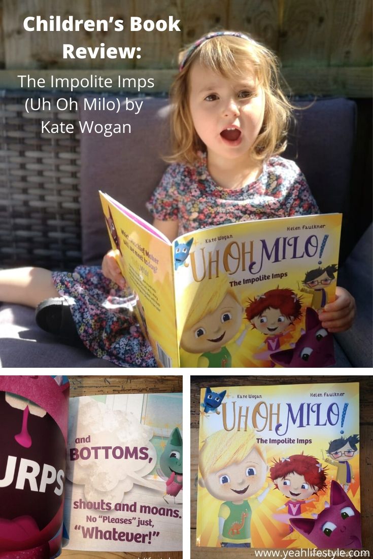 Giveaway & Review: The Impolite Imps (Uh Oh Milo) by Kate Wogan