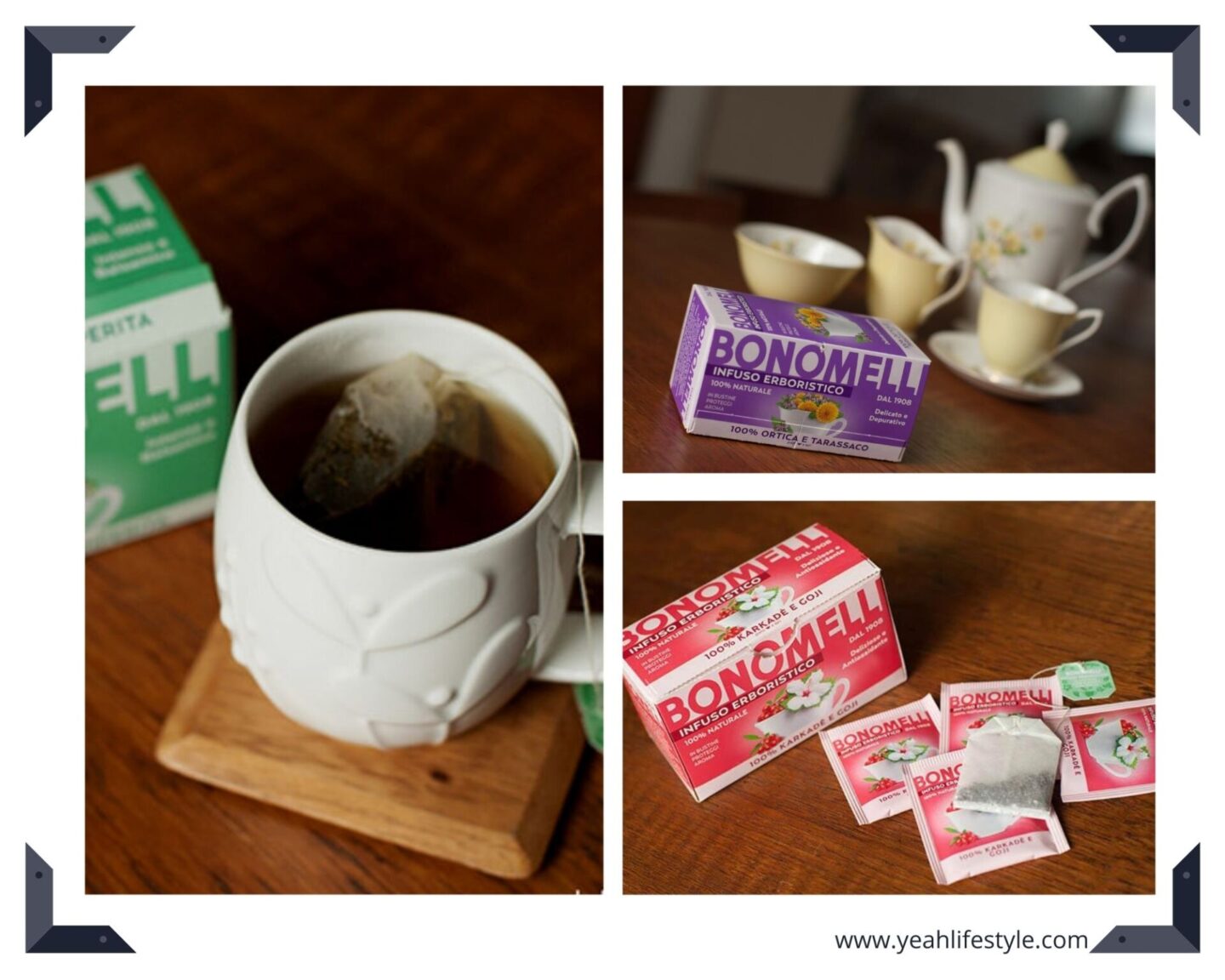 We Review and Feature Bonomelli Herbal Teas by Ciao Gusto