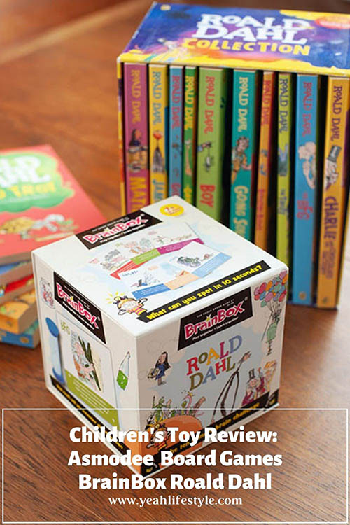 Children's Toy Review: Asmodee Board Games - BrainBox Roald Dahl