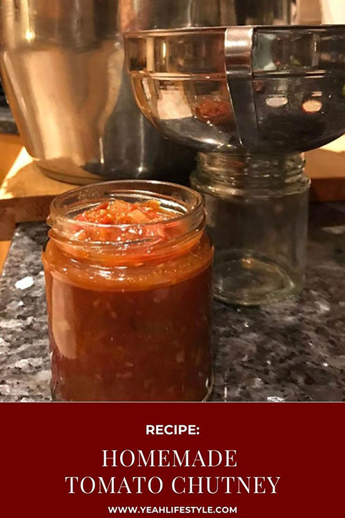 Homemade Tomato Chutney Recipe