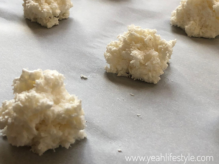 Bredele Recipe: Les rochers à la noix de coco