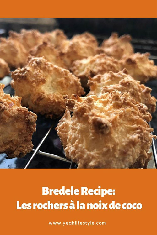 Bredele Recipe: Les rochers à la noix de coco