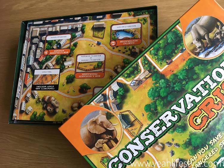 Children’s Board Game Review: Conservation Crisis by Tunza Games