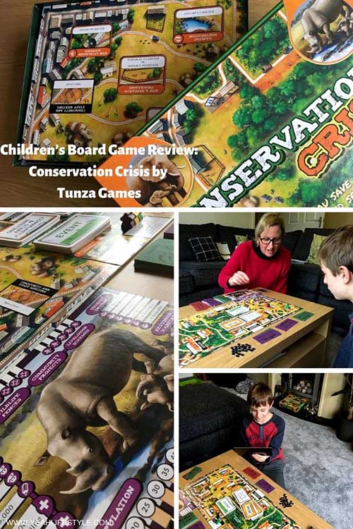 Children’s Board Game Review: Conservation Crisis by Tunza Games
