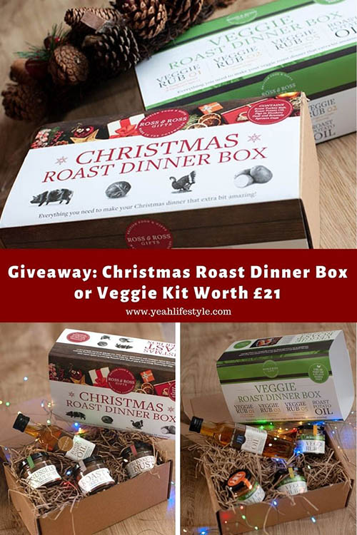 Giveaway: Christmas Roast Dinner Box or Veggie Kit Worth £21