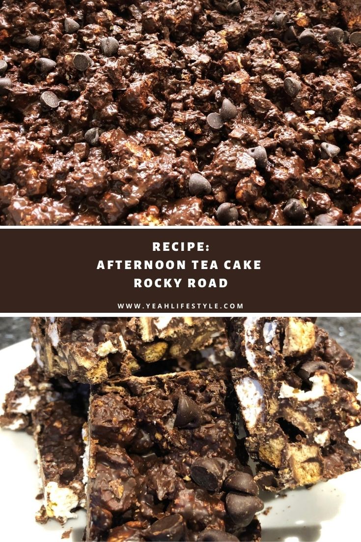 Afternoon Tea Cake Recipe - Rocky Road