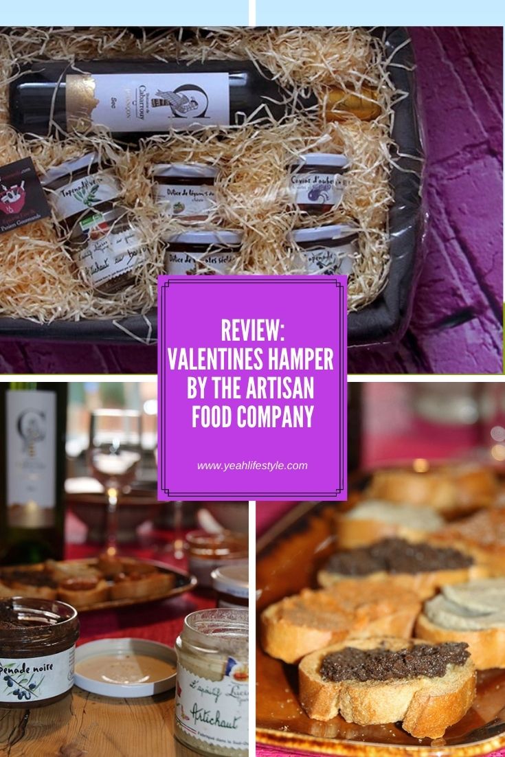 Giveaway & Review: Valentine Hamper by The Artisan Food Company