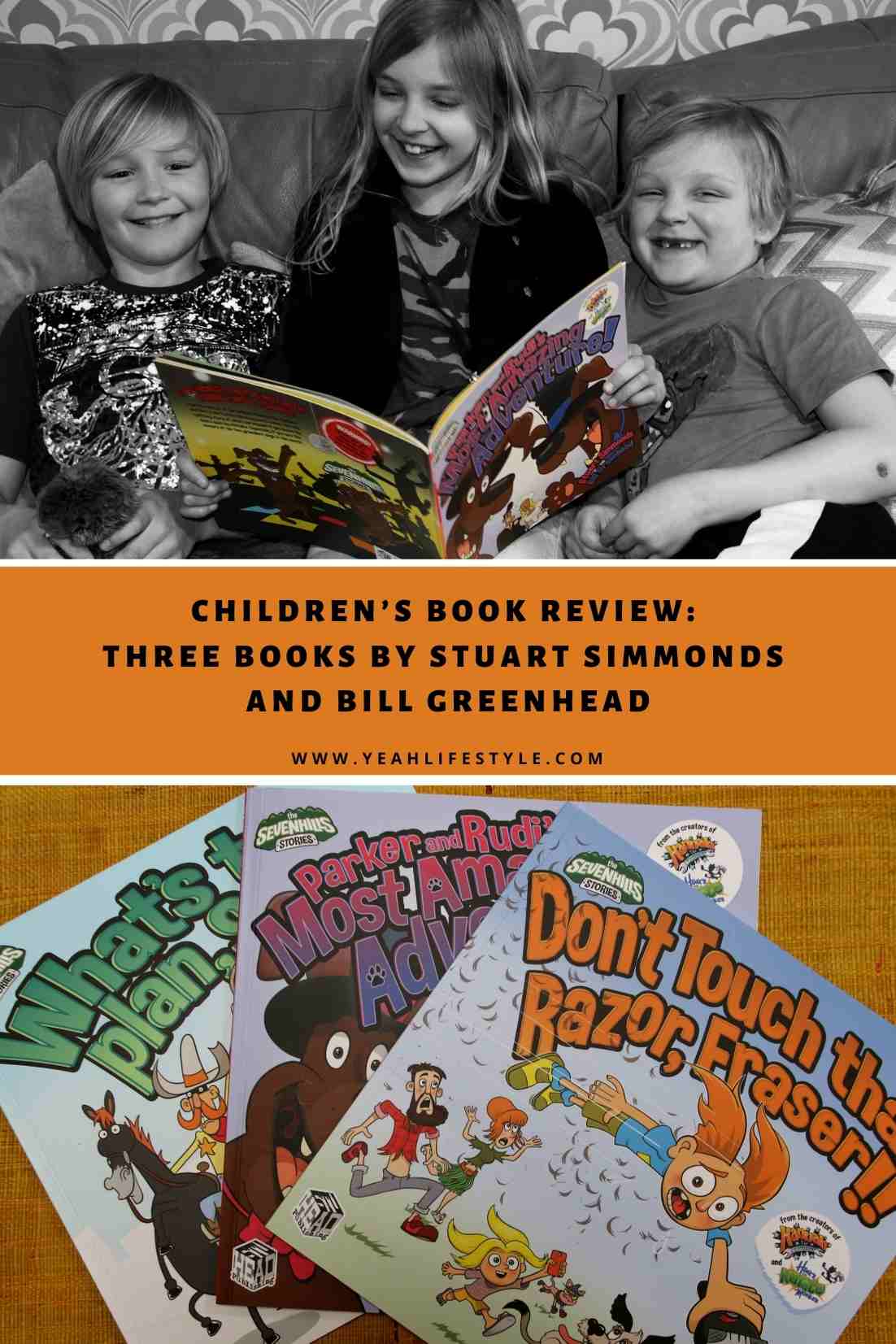 Giveaway & Children’s Book Review: Three Books by Stuart Simmonds and Bill Greenhead