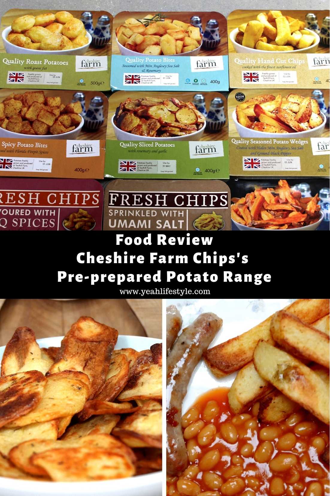 Food Review: Cheshire Farm Chips's Pre-prepared Potato Range