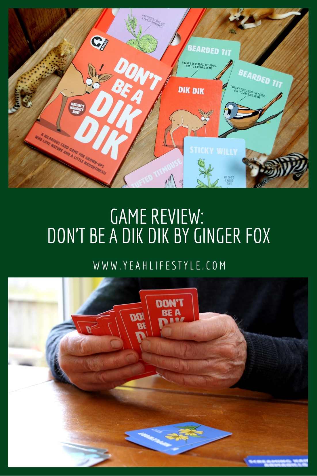 Game Review: Don’t Be a Dik Dik by Ginger Fox