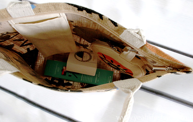 Review: Jute Selfie Bag from The Cotton Bag Co