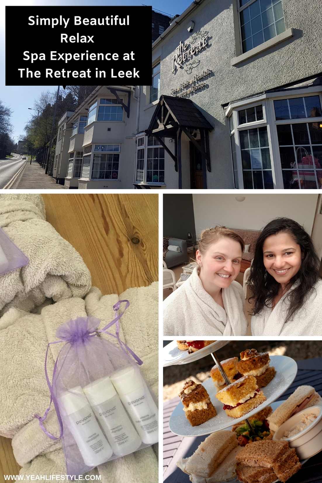 Simply Beautiful Relax Spa Experience at The Retreat in Leek