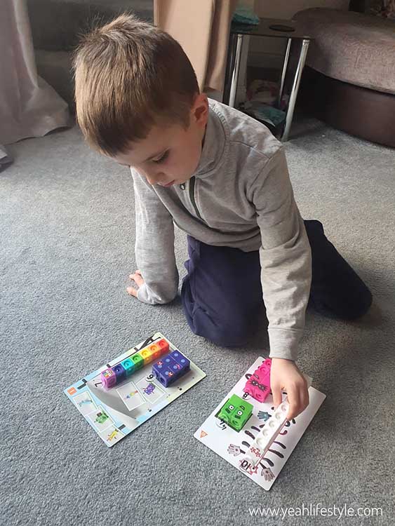 Children's Toy Review: MathLink® Cubes Numberblocks Activity Set