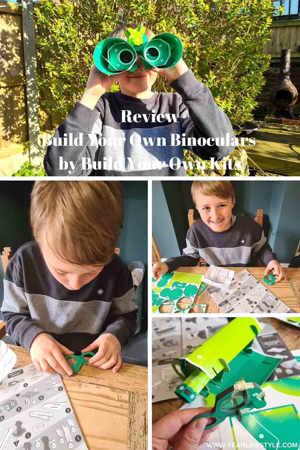 Review: Build Your Own Binoculars by Build Your Own Kits