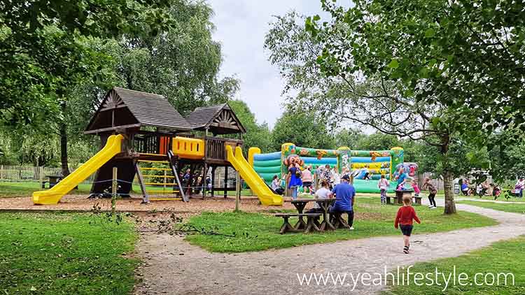 Outdoor play area Peak Wildlife Park