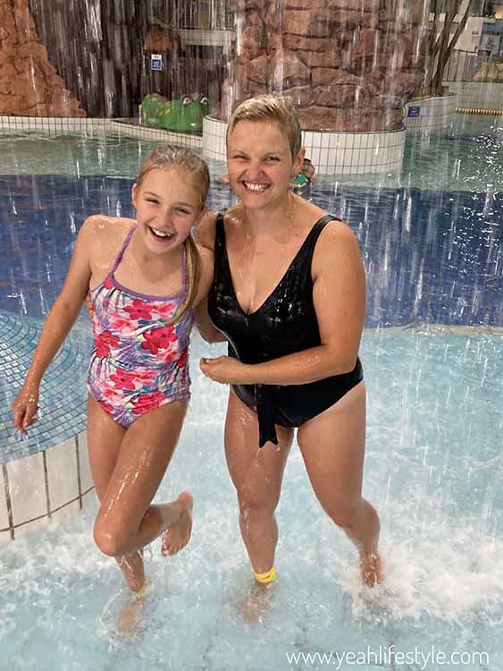 Girl and Lady at Waterworld