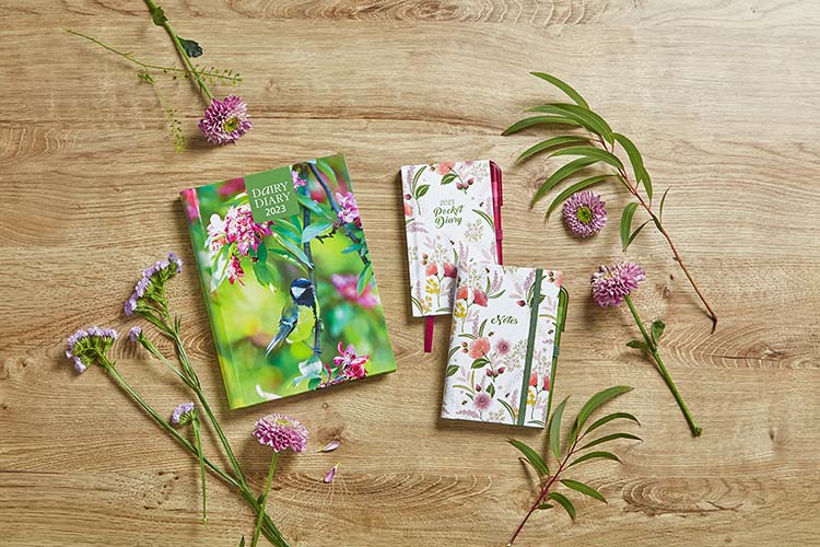 2023 Dairy Diary, Pocket Diary and Notebook