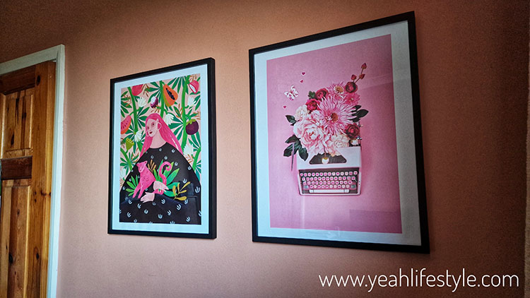 Two photowall prints