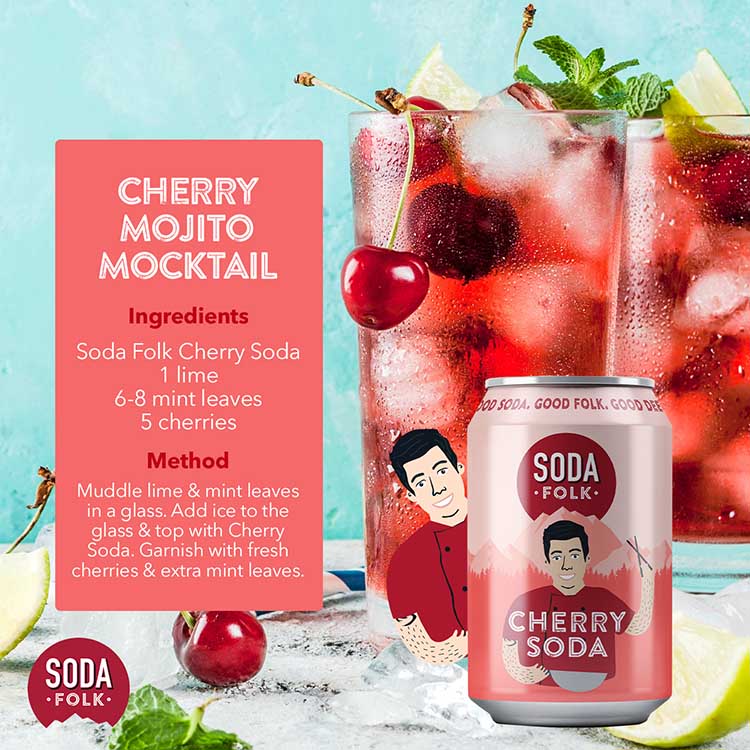 Cherry Mojito Soda Folk Recipe