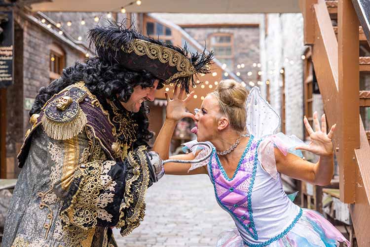 Cast in Costume Pantomime Adventures of Peter Pan