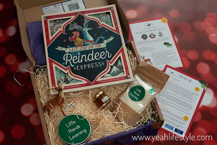 Christmas Book Guide Reindeer Express Gift Box