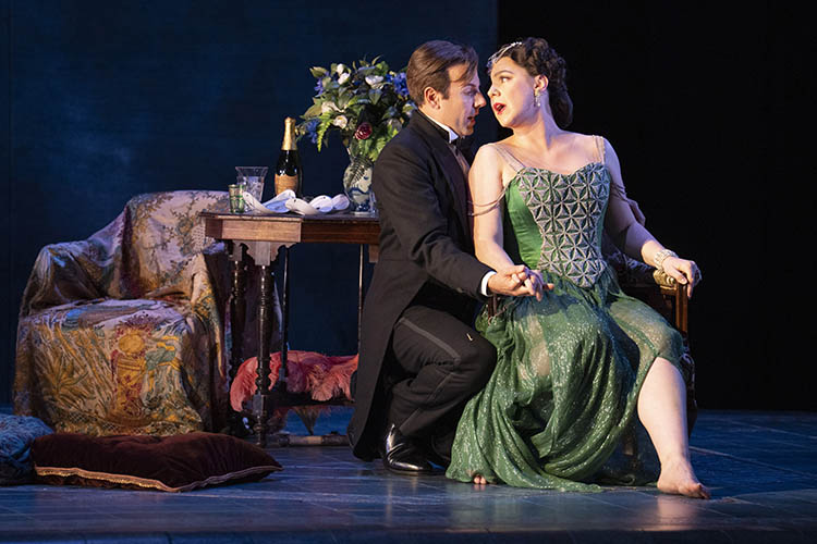 Two Cast from Opera North's La Traviata