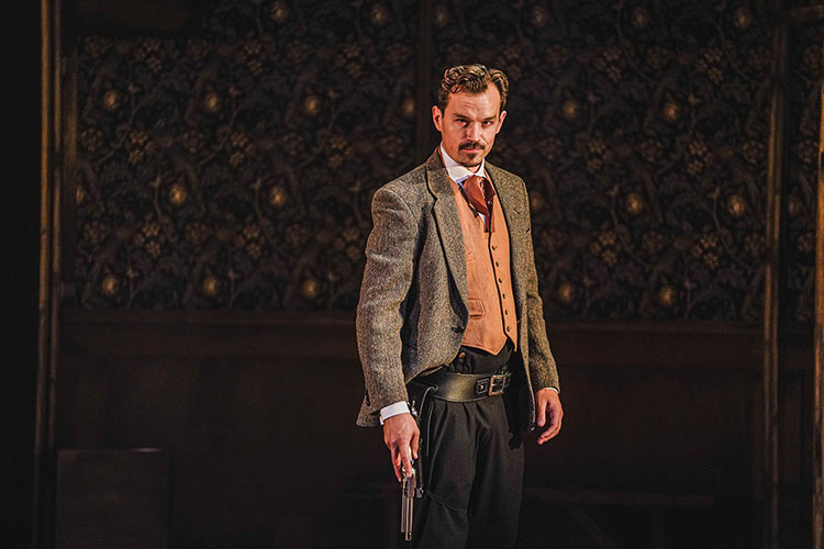 Cast with Gun from Sherlock Holmes: The Valley of Fear