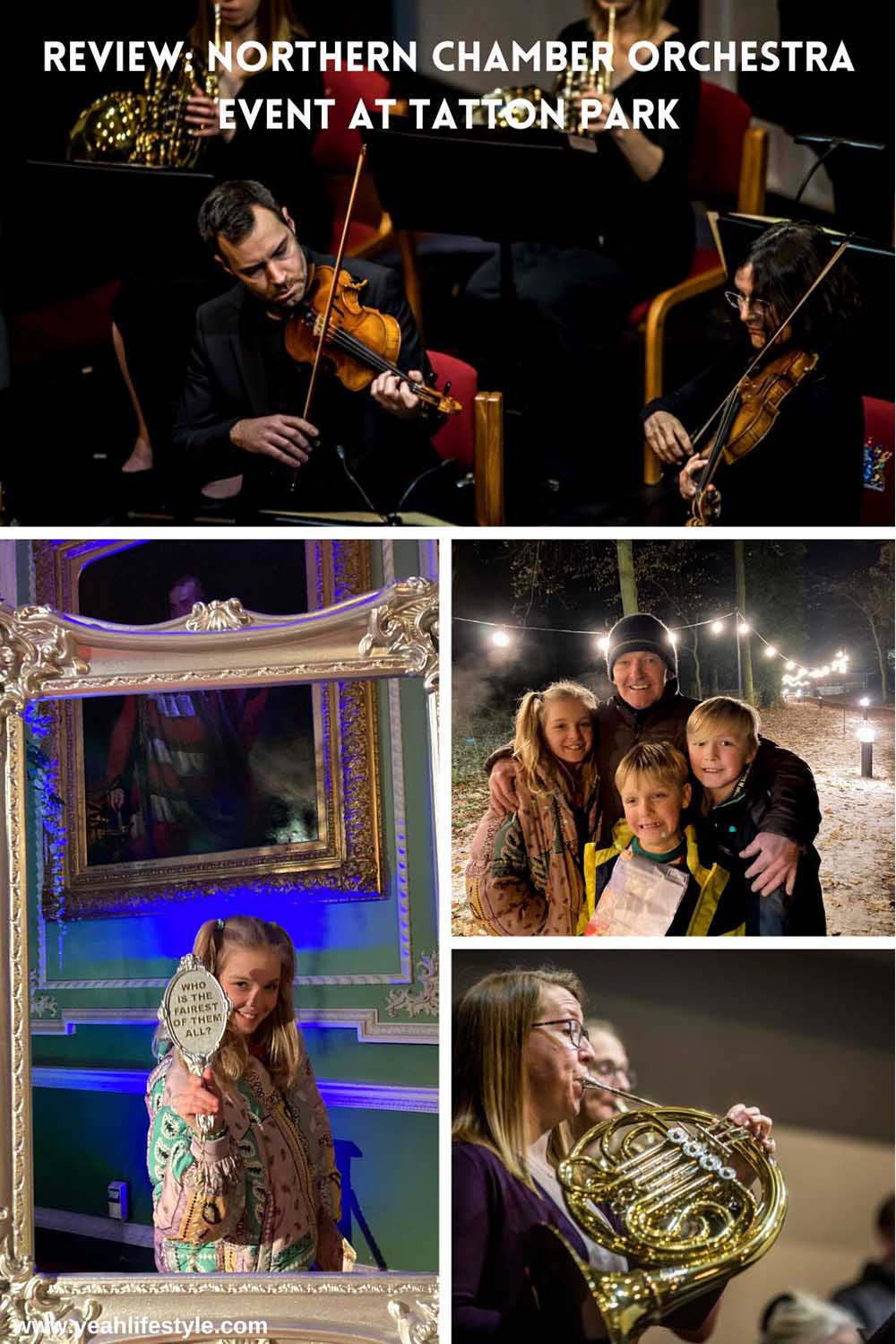 Collage of Northern Chamber Orchestra Event