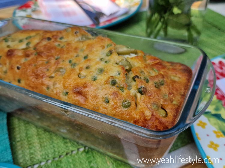 Cake Aux Olives or Olive Bread Recipe