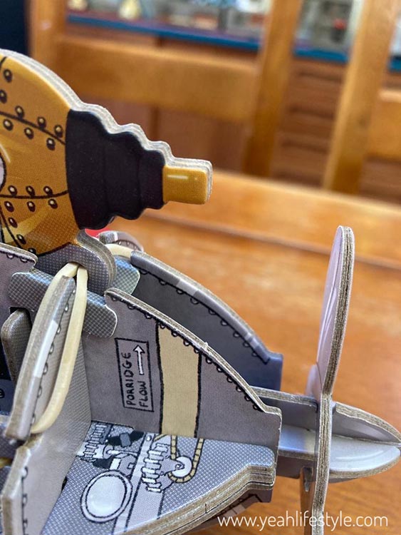 Wallace & Gromit Sidecar Plane by Build Your Own Kit