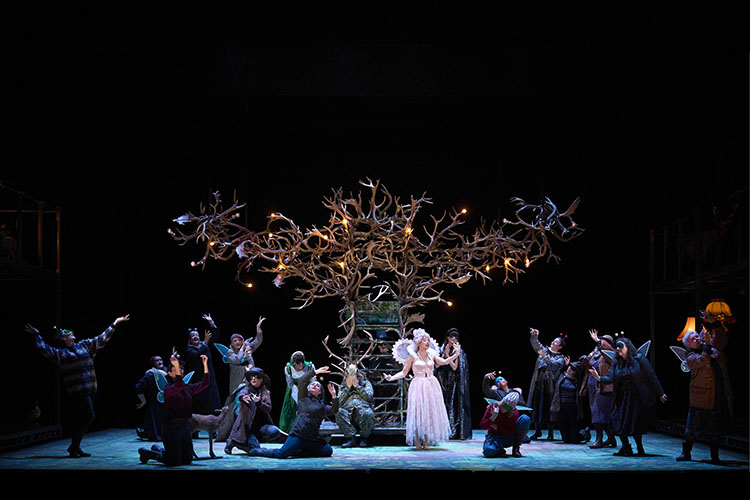 Cast of Opera North's Verdi’s Falstaff
