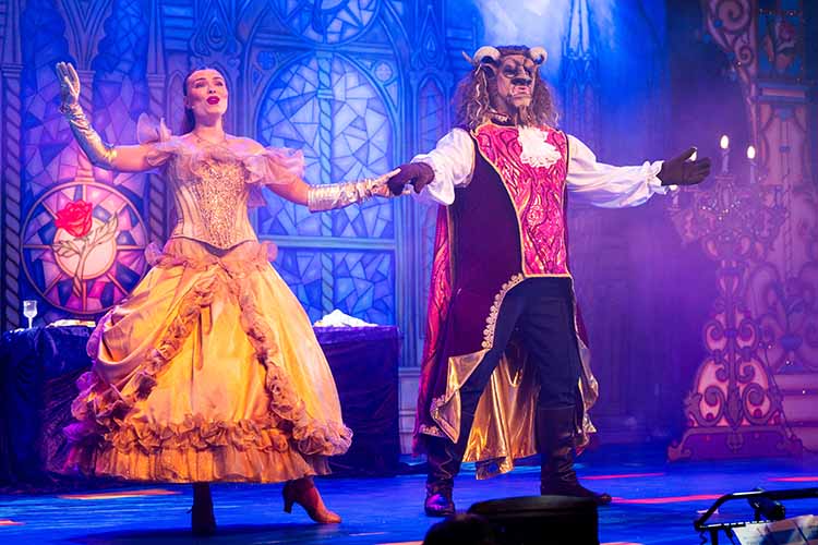 Cast of Beauty and the Beast at Stafford Gatehouse