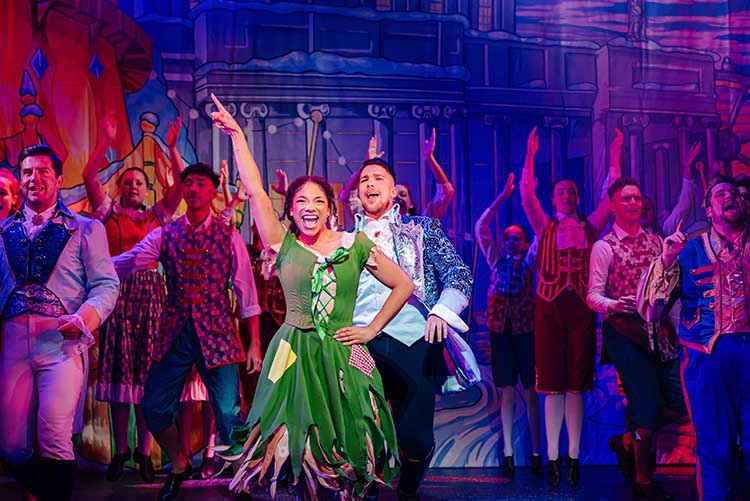 Cast of Cinderella at Crewe Lyceum Theatre